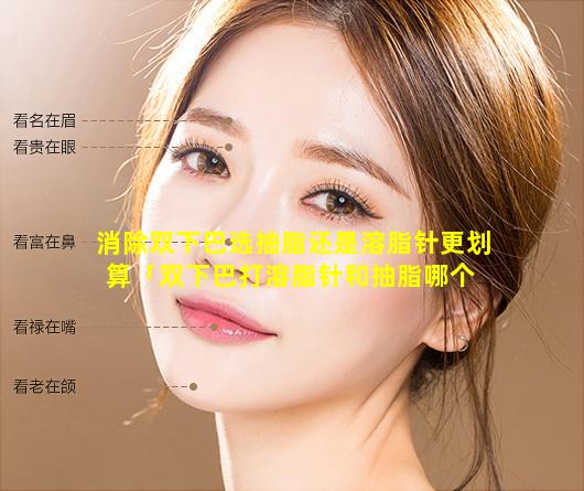 消除双下巴选抽脂还是溶脂针更划算「双下巴打溶脂针和抽脂哪个 🐛 效果比较好」